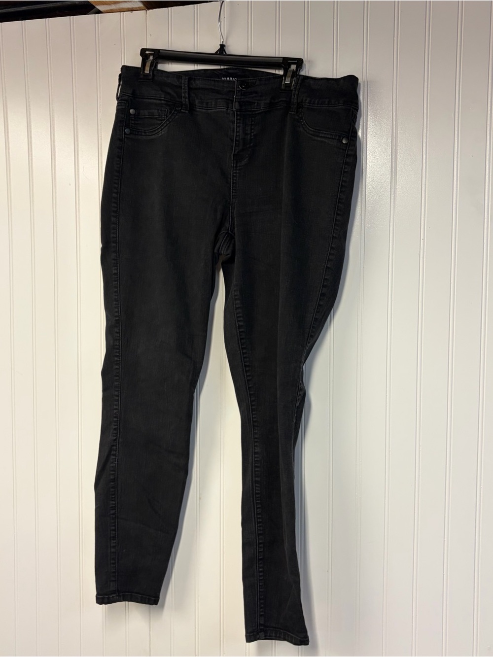 Torrid Women's Black Skinny Jeans - Classic Stretch Fit Size 18T